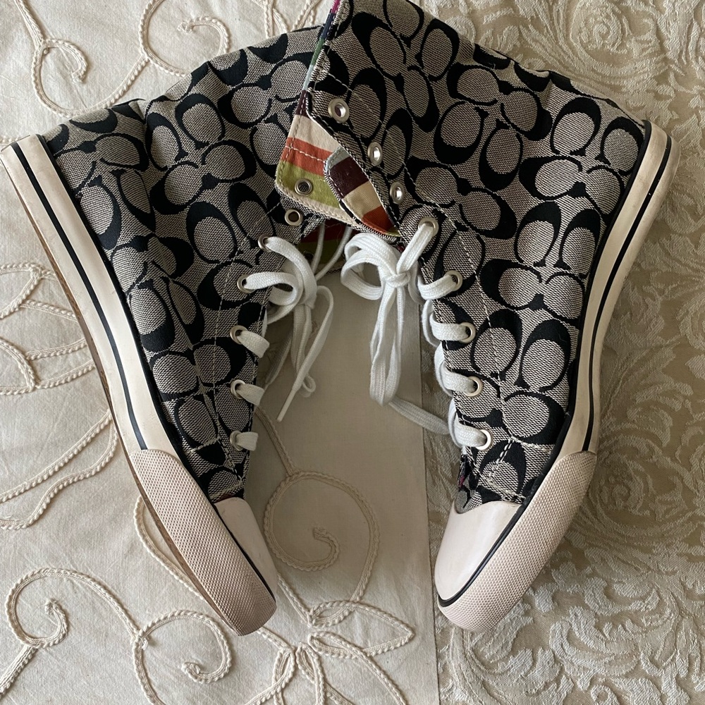 Coach Legacy High Top Sneaker - Picture 3 of 8
